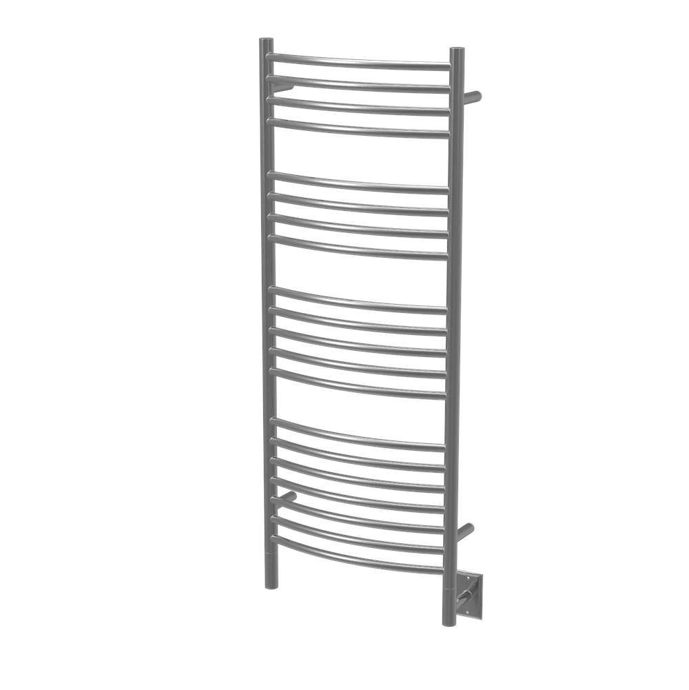 Amba Products Amba Jeeves 20-1/2-Inch x 53-Inch Curved Towel Warmer, Brushed