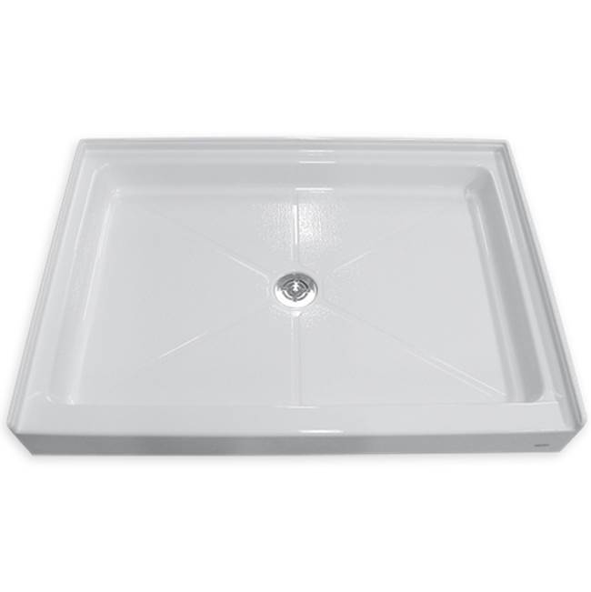 American Standard 60 x 34-Inch Single Threshold Shower Bases With Center Drain