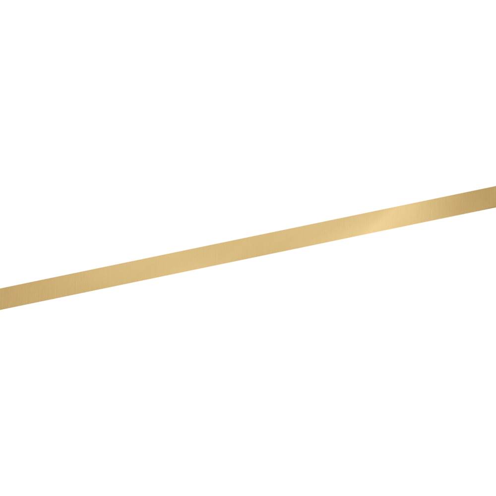 Axor Universal Rectangular Towel Bar, 32'' in Brushed Gold Optic
