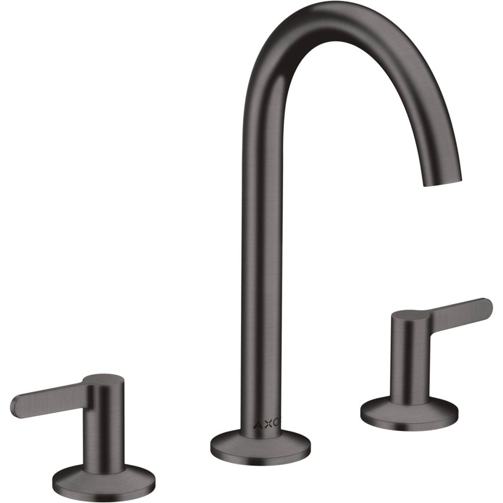 Axor ONE Widespread Faucet 170, 1.2 GPM in Brushed Black Chrome