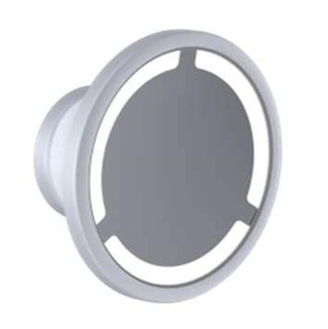 Baci Mirrors Islander Round Corrosion Resistant Tilt Swivel Mirror 5X