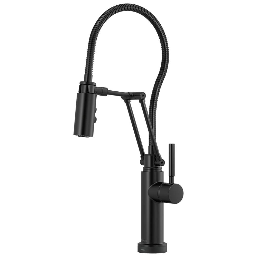 Brizo Solna® SmartTouch® Articulating Kitchen Faucet With Finished Hose