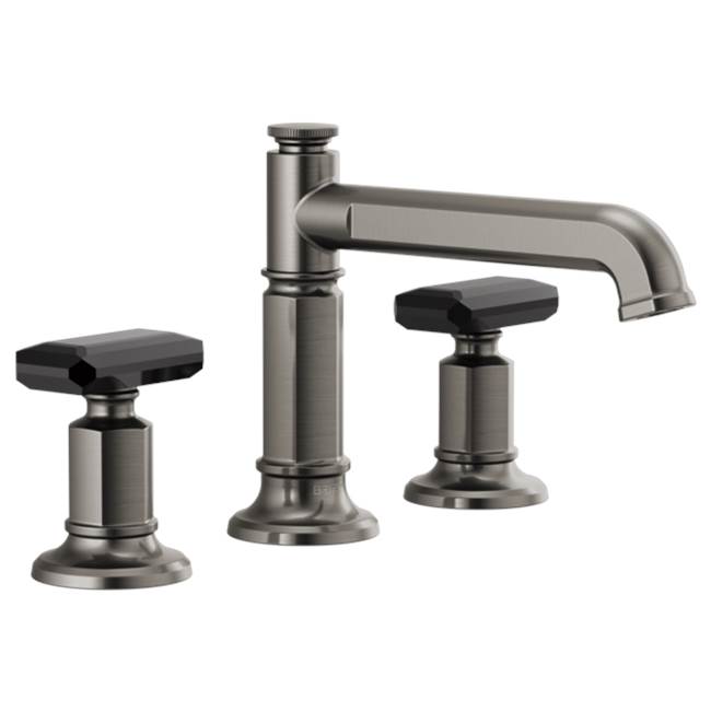Brizo Invari® Widespread Lavatory Faucet with Column Spout - Less Handles 1.5 GPM