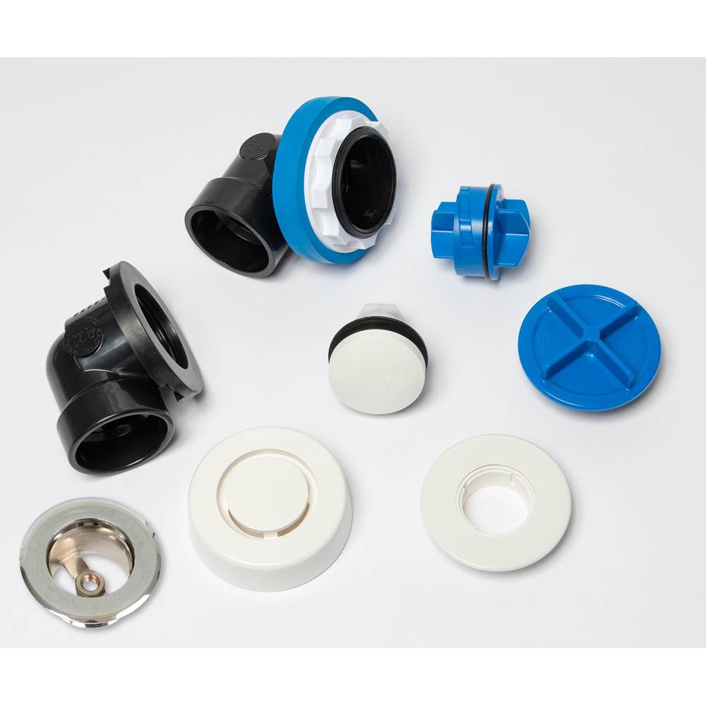 Dearborn Brass True Blue ABS Half Kit- Touch Toe Stopper- W/ Test Kit- Mb