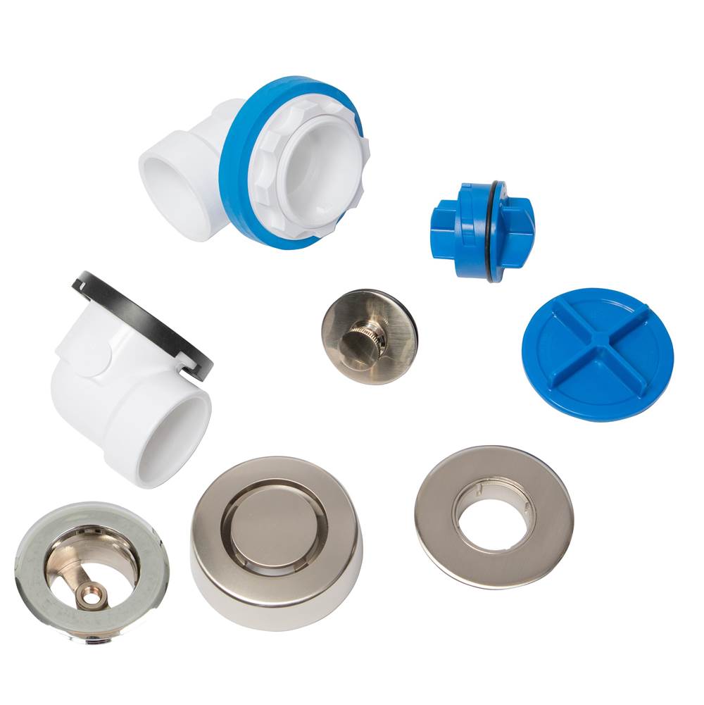 Dearborn Brass True Blue PVC Half Kit- Push Pull Stopper- W/ Test Kit- Bn