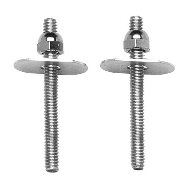 Dearborn Brass Toilet Bolts- 1/4 X 2-1/2 Plated