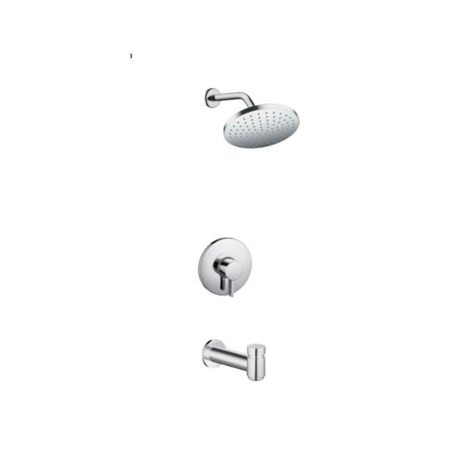 Hansgrohe Vernis Blend Pressure Balance Tub/Shower Set, 2.5 GPM in Chrome