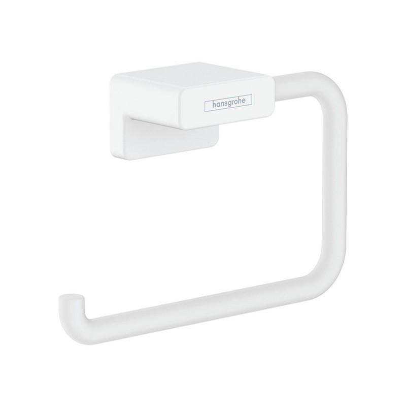 Hansgrohe AddStoris Toilet Paper Holder without Cover in Matte White