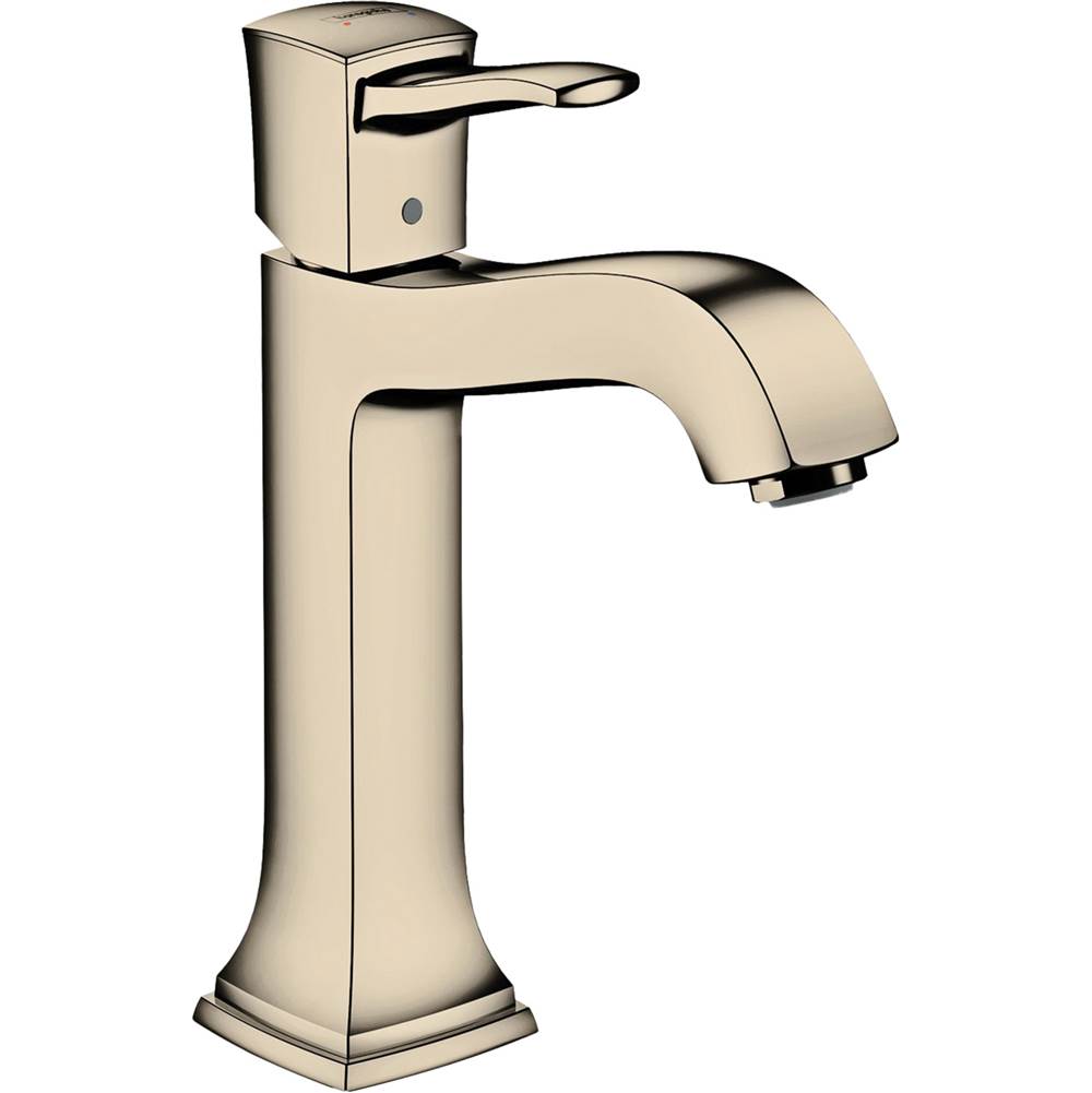 Hansgrohe Metropol Classic Single-Hole Faucet 160 with Pop-Up Drain, 1.2 GPM in Polished Nickel