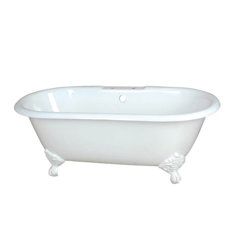 Maidstone Paloma Cast Iron Double Ended Clawfoot Tub