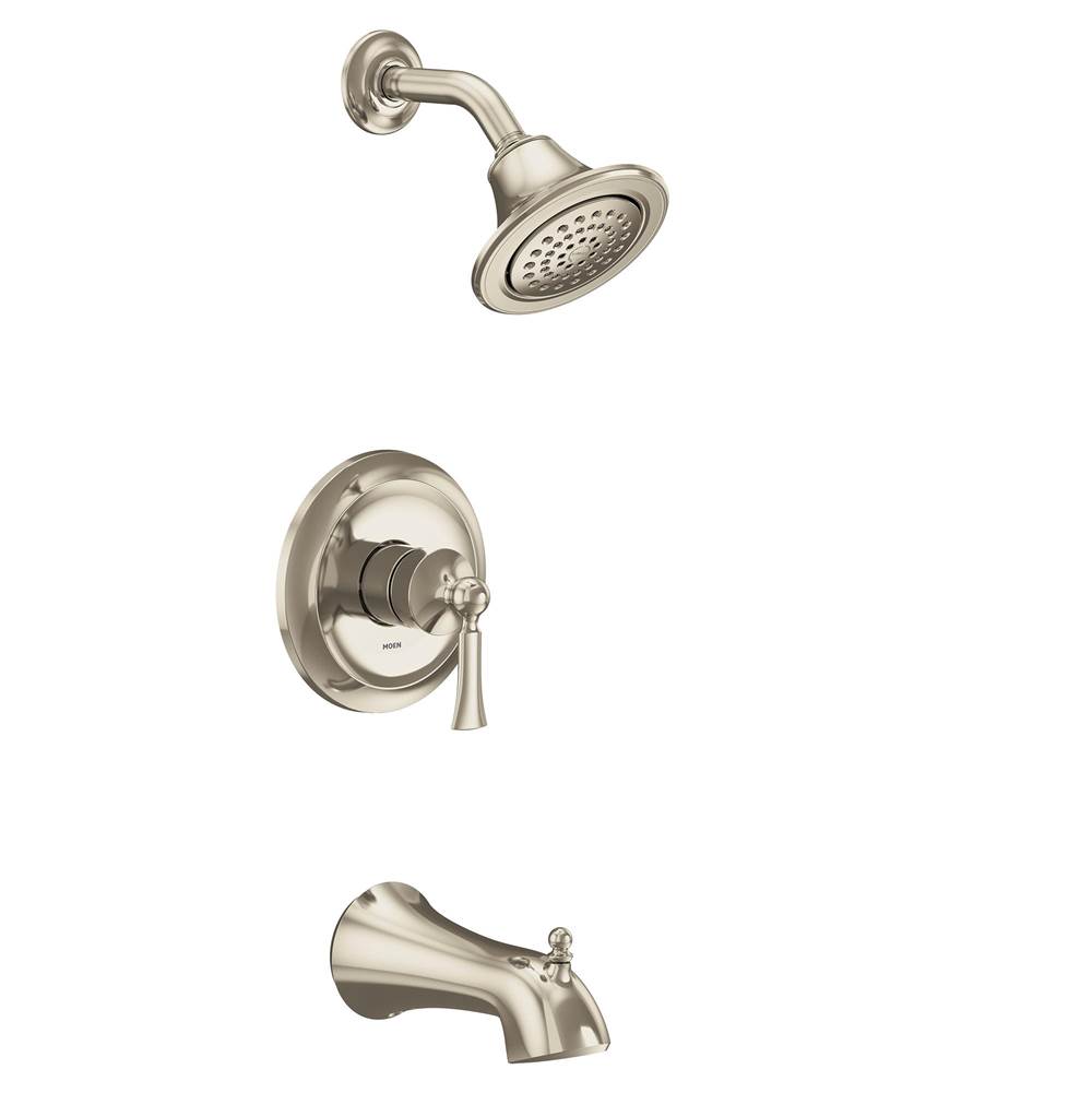 Moen Wynford M-CORE 2-Series Eco Performance 1-Handle Tub and Shower Trim Kit in Polished Nickel (Valve Sold Separately)