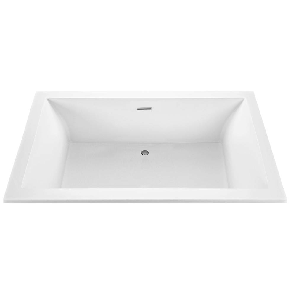 MTI Baths Andrea 18 Dolomatte Drop In Air Bath Elite/Microbubbles - White (72X48.25)