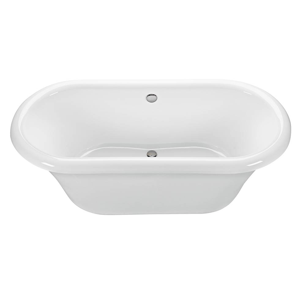 MTI Baths Melinda 1 Acrylic Cxl Freestanding Air Bath - White (71.625X35.5)