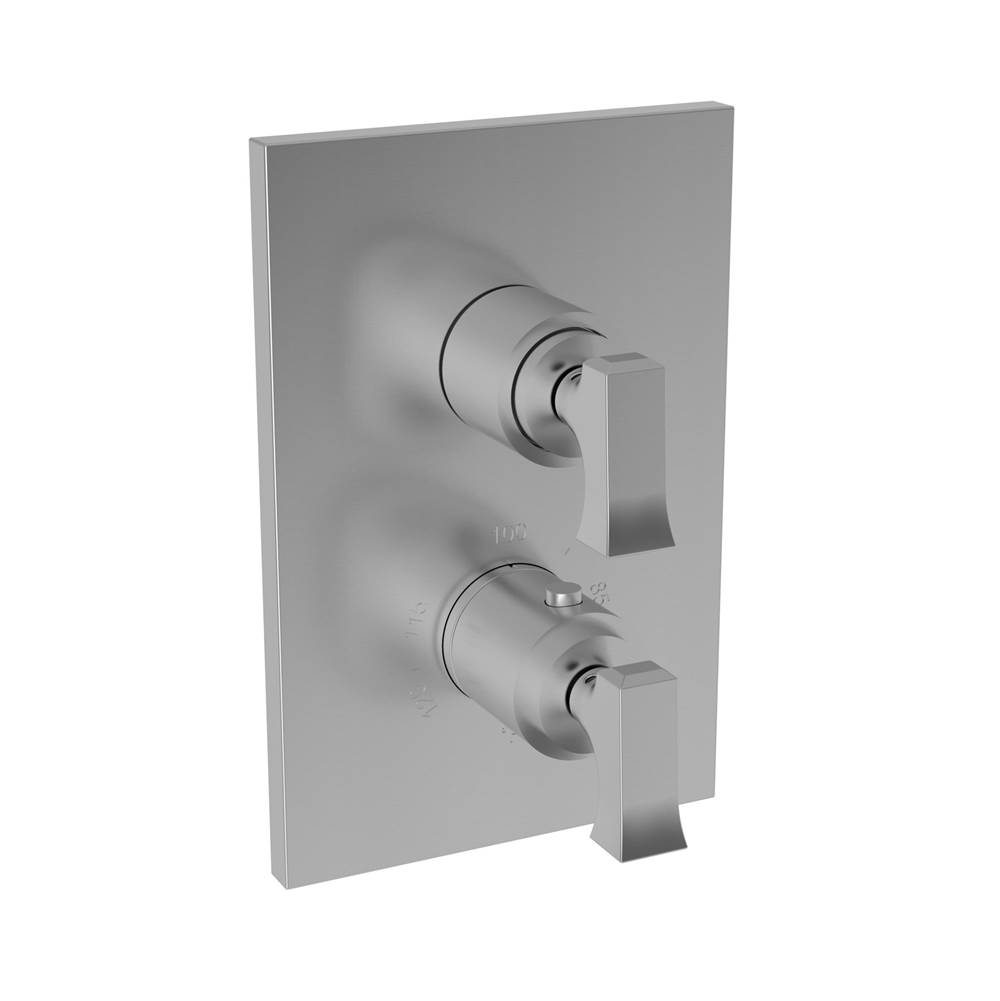 Newport Brass Joffrey 1/2'' Square Thermostatic Trim Plate with Handle