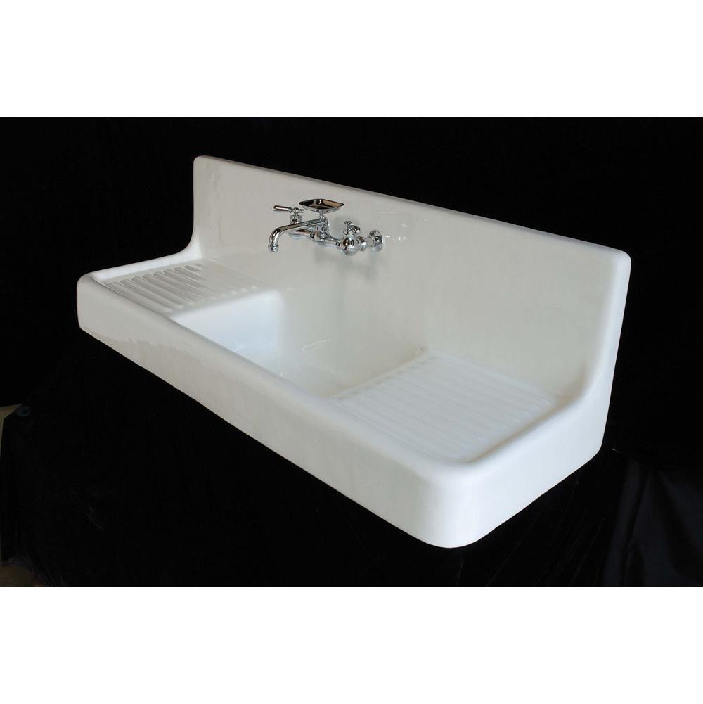 Strom Living P0812 The Clarion 5'' Cast Iron Farmhouse Drainboard Sink Only Without