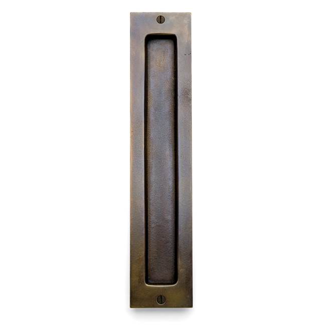 Sun Valley Bronze Single cylinder exterior sliding door set.* FP-404K (ext) FP-404TPC (int)