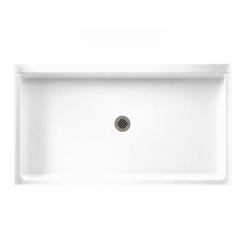 Swan SS-3260 32 x 60 Swanstone Alcove Shower Pan with Center Drain Sandstone