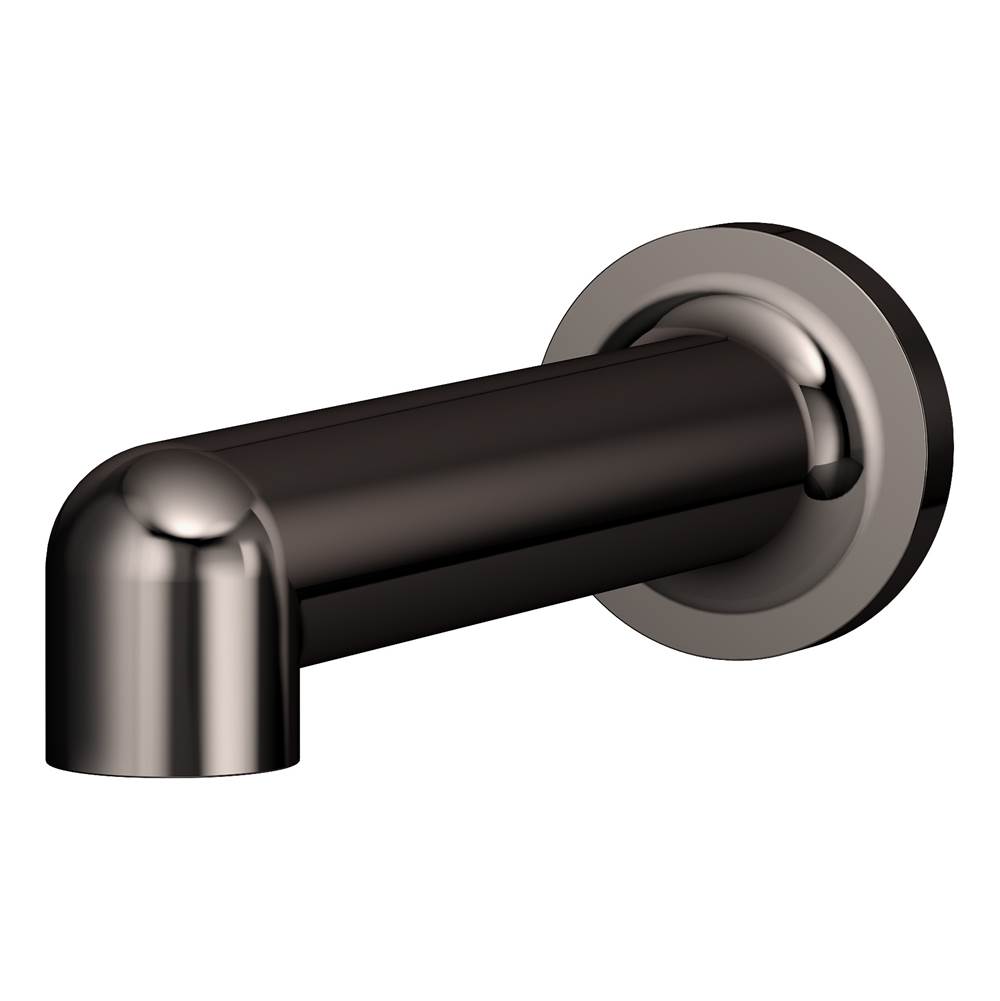 Symmons Museo Non-Diverter Tub Spout in Polished Graphite