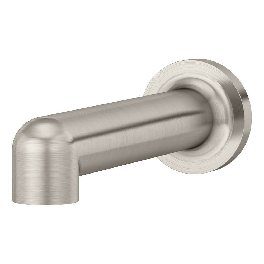 Symmons Museo Non-Diverter Tub Spout in Satin Nickel