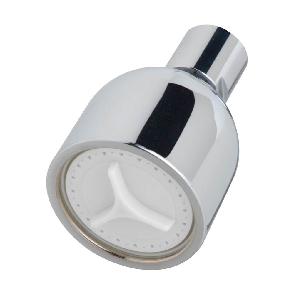 Symmons Clear-Flo 2000 1-Spray 2 in. Fixed Showerhead in Satin Nickel (2.5 GPM)