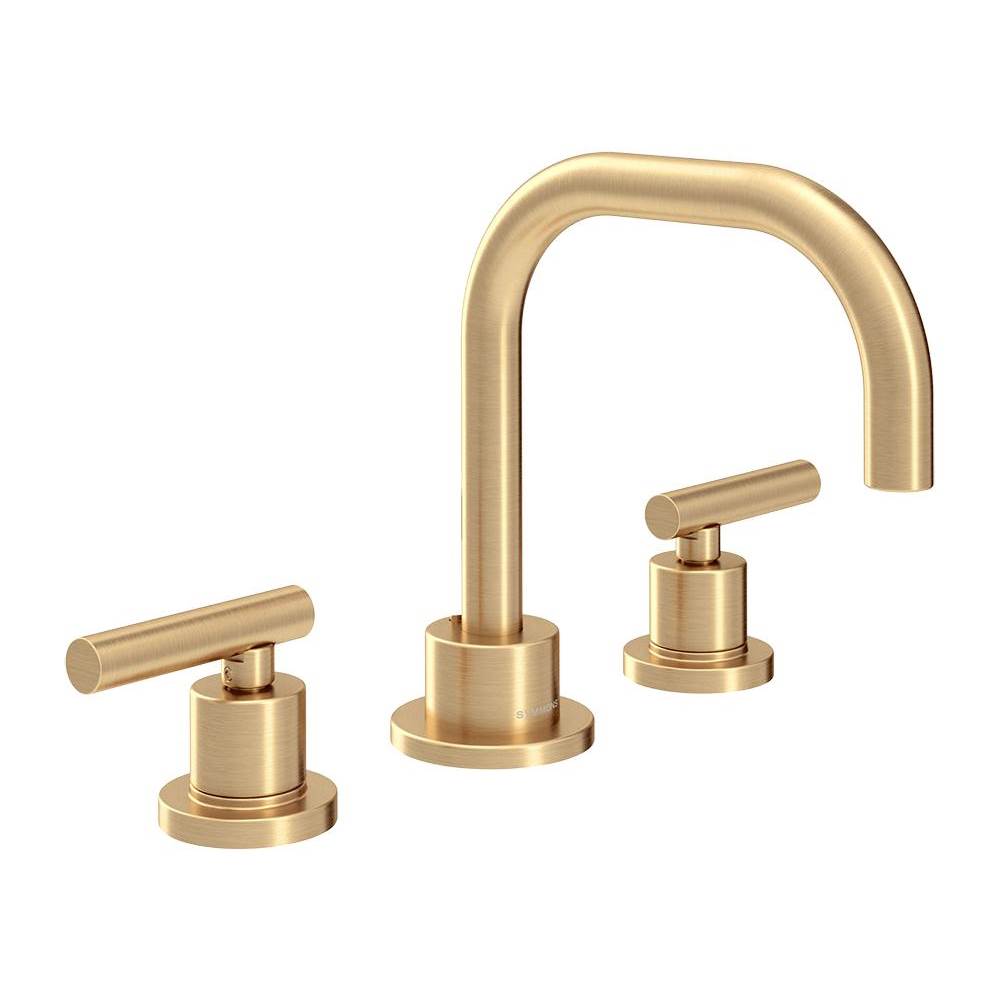 Symmons Dia Widespread 2-Handle Bathroom Faucet with Drain Assembly in Brushed Bronze (1.5 GPM)