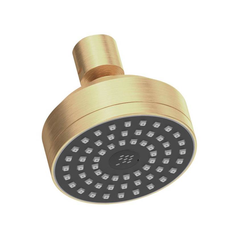 Symmons Duro 1-Spray 3 in. Fixed Showerhead in Brushed Bronze (2.5 GPM)