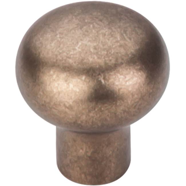 Top Knobs Aspen Round Knob 7/8 Inch Light Bronze