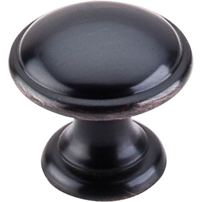 Top Knobs Rounded Knob 1 1/4 Inch Tuscan Bronze