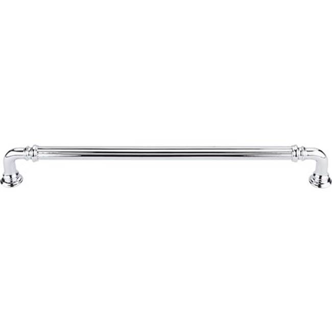 Top Knobs Reeded Pull 9 Inch (c-c) Polished Chrome