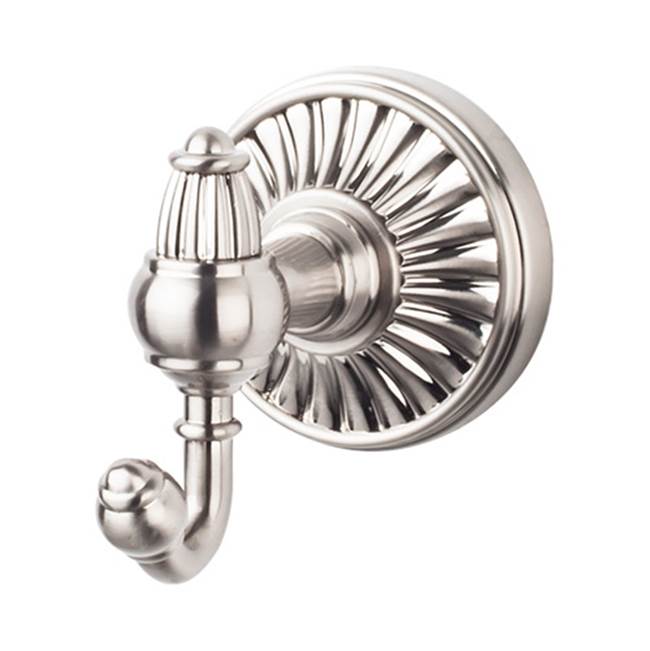 Top Knobs Tuscany Bath Double Hook  Brushed Satin Nickel