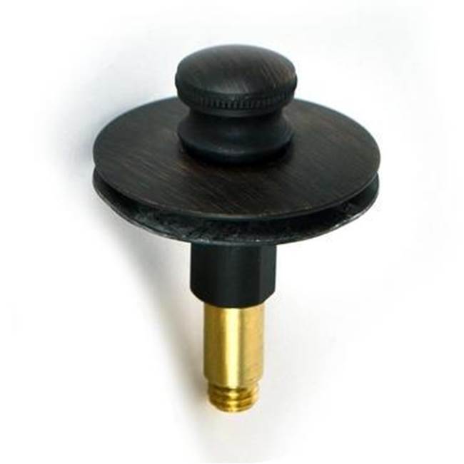 Watco Manufacturing Push Pull Replacement Stopper With 3/8-In Pin Rubbed Bronze