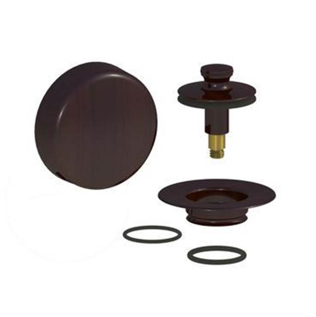 Watco Manufacturing Quicktrim Innovator Push Pull Trim Kit Rubbed Bronze Carded