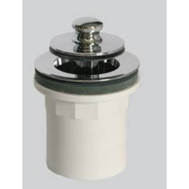 Watco Manufacturing Lift And Turn Tub Closure W/Hub Adapter Sch 40 Pvc Aged Pewter