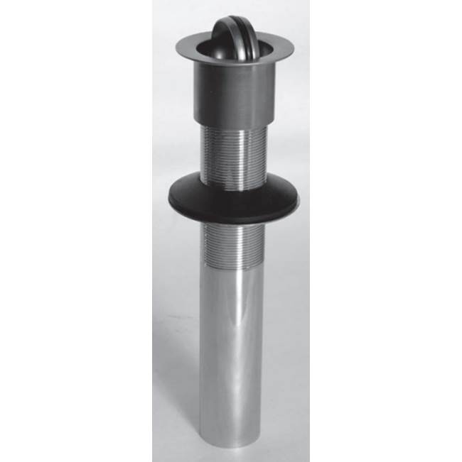 Watco Manufacturing Presflo Lav Drain No Overflow Metal Stopper Brs Aged Pewter Outside Thread